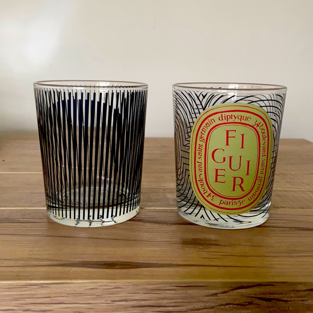 Empty Dancing Ovals Dyptique Candles